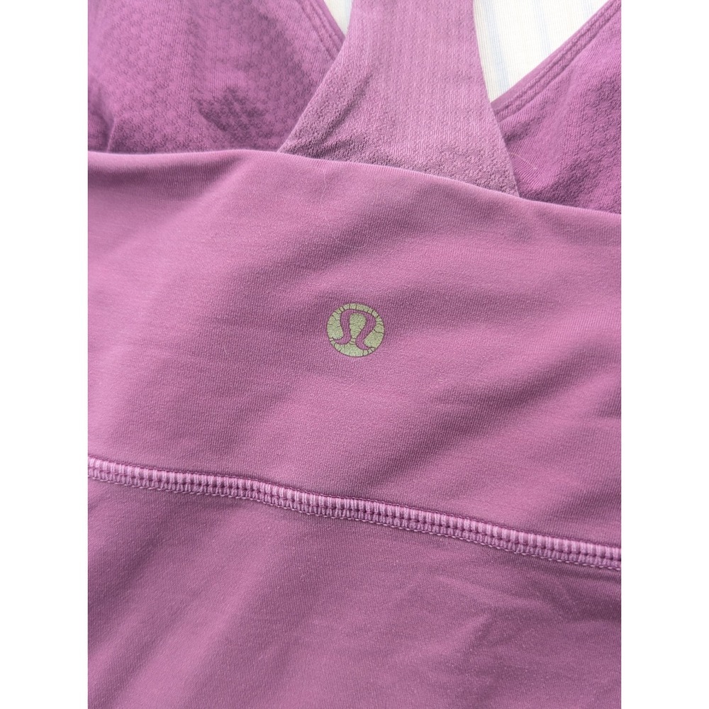 Lululemon Athletica Purple Bra Shelf Tank Top - Picture 10 of 11